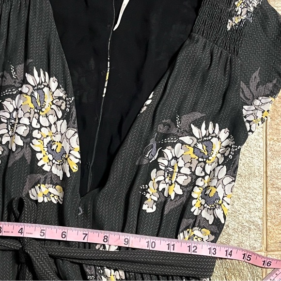 Free People All I Got Tiered Ruffle Floral Maxi Dress Women’s Size 4 - Picture 12 of 16